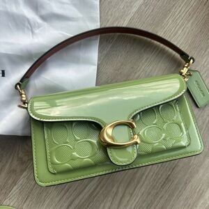 BRAND NEW Exclusive Coach Tabby Lime Green